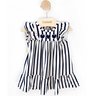 01 vestido bebe menina listrado coracoes kiki xodo off white p