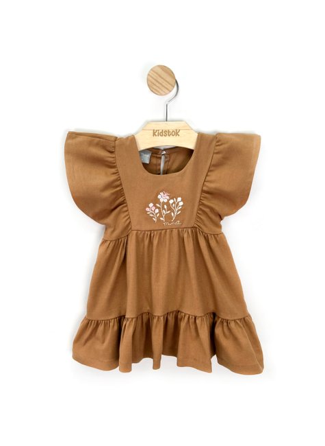 06 vestido menina sarja linho flores mundi bege 10