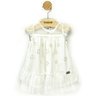 01 vestido bebe menina pedrarias tule kiki xodo off white m