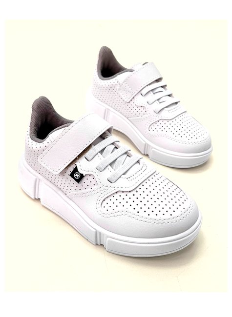 01 tenis menino velcro neo molekinho branco 30