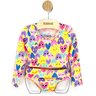 01 conjunto menina coracoes protecao uv kamylus amarelo 4