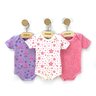 03 kit body bebe menina c 3 estampado 1 kidstok g