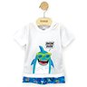 04 conjunto menino camiseta e bermuda moletinho tubarao shuma kids branco 3