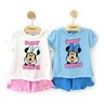 01 pijama menina manga curta minnie sweet azul 2