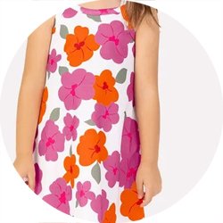 01 vestido menina malha floral kyly azul escuro 4