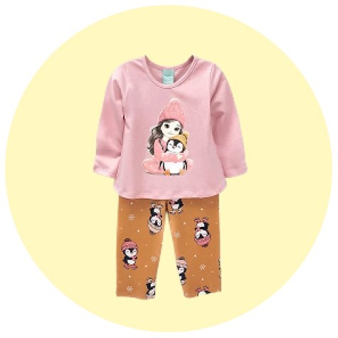 PIJAMA INFANTIL FEMININO