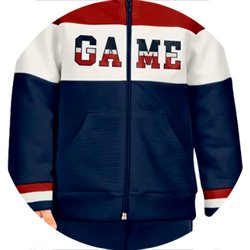 05 conjunto menino jaqueta e calca moletom flanelada game kyly vermelho 2