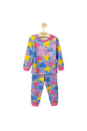 Pijama Menina Blusa e Cal&ccedil;a Frutinhas Brilha no Escuro - Brandili