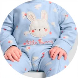 01 macacao bebe menina soft coelhinho brandili rosa g