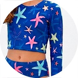 01 conjunto menina estrela protecao uv kamylus azul escuro 3