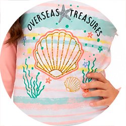 01 conjunto biquini menina concha protecao uv kidstok pessego 8