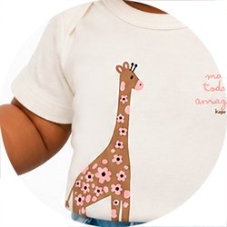 11 body bebe menina suedine girafa kiko baby