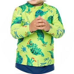 07 conjunto menino protecao uv dinossauro escamas kamylus
