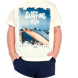 01 conjunto menino camiseta e bermuda moletinho prancha elian off white 6