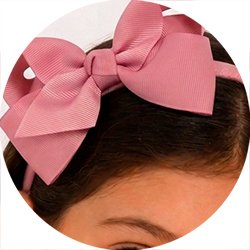 01 tiara menina laco tecido kidstok branco