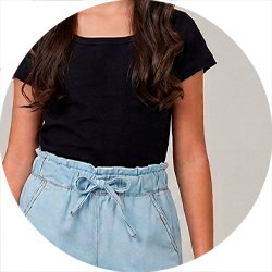 01 blusa menina cotton lisa kidstok preto 8