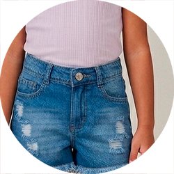 02 short menina jeans destroyed kidstok jeans 6
