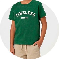01 conjunto menino camiseta e bermuda lisa timeless fbr verde 8